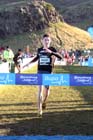 Alexis Miellet wins the junior mens 4k BUPA Great Edinburgh Cross Country. Photo: David T. Hewitson/Sports for All Pics